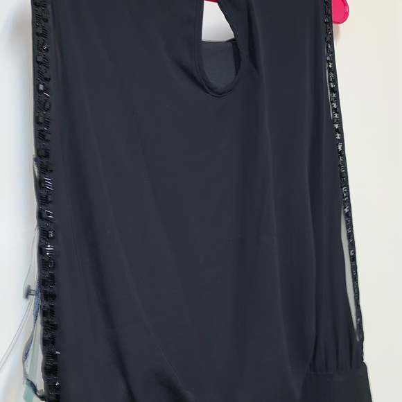 Scarlet Social 5 Sleeveless Black Dress Size 4. Jewel Edged. New W/Tags - Picture 5 of 7